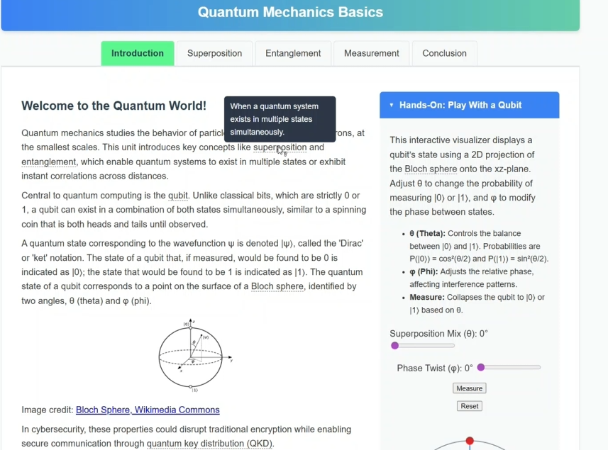 Course design demo preview